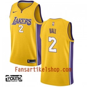 NBA Los Angeles Lakers Trikot Lonzo Ball 2 Nike 2017-18 Gold Swingman - Kinder